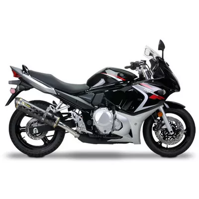 Two Brothers Suzuki GSX-650F 08-10 M-2 Black Series Slip-On Exhaust