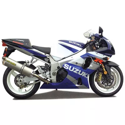 Two Brothers Suzuki GSX-R1000 01-04 M-2 Black Flange On Exhaust