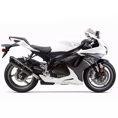 Two Brothers Suzuki GSX-R600 11-26 M-2 Black Slip-On Exhaust