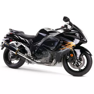 Two Brothers Suzuki Hayabusa 08-20 M-2 Black Series Full Exhaust System