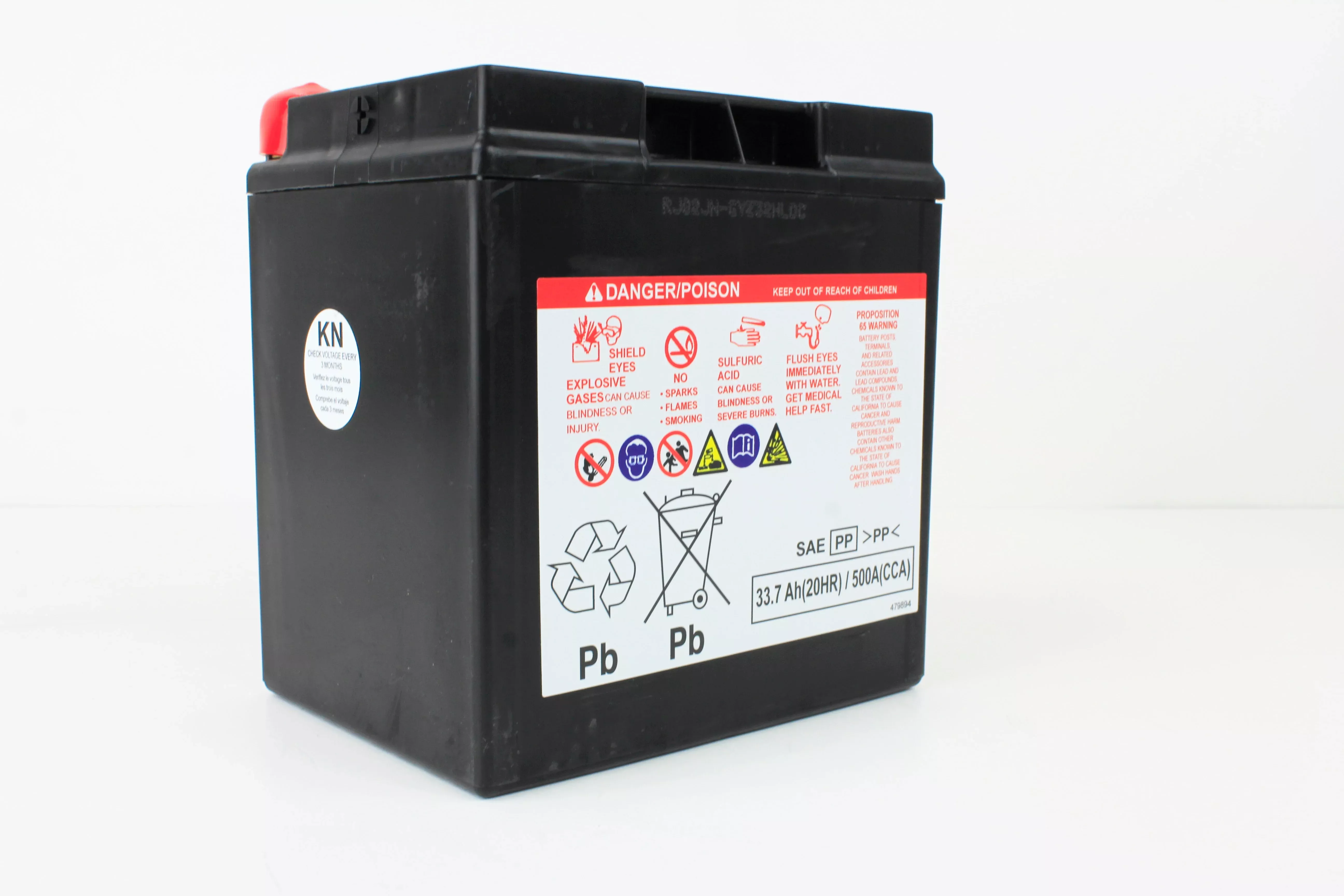 Ultimate Performance 500 CCA 66010-97D ETX30L 30L Battery Harley FLH/T