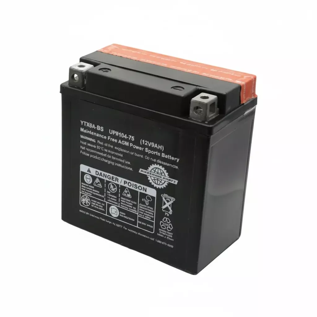 Universal Parts 12V 9AH Battery YTX9A-BS