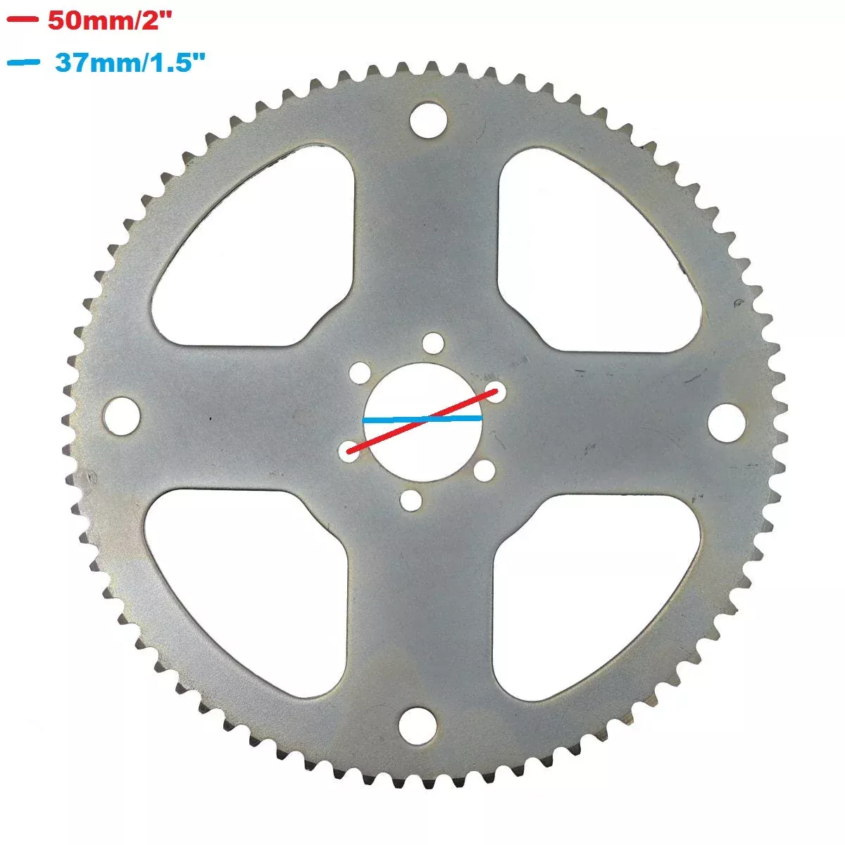 Universal Parts 75 Tooth Sprocket for Mini Bikes with #35 Chain