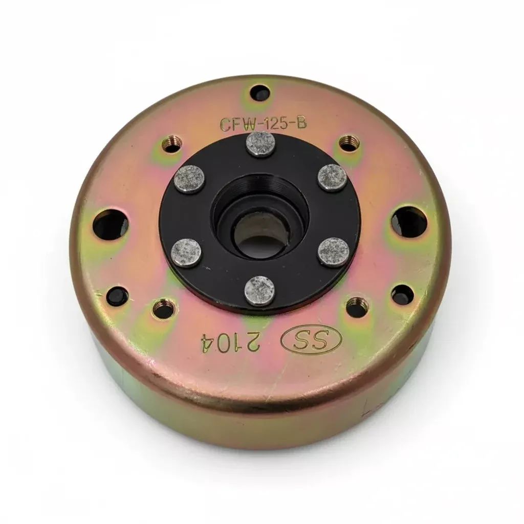 Universal Parts GY6 Flywheel With 6 Magnets