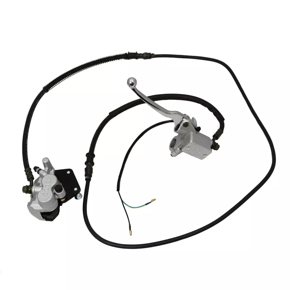 Universal Parts Rear Hydraulic Brake Assy; 125/150cc Scooter