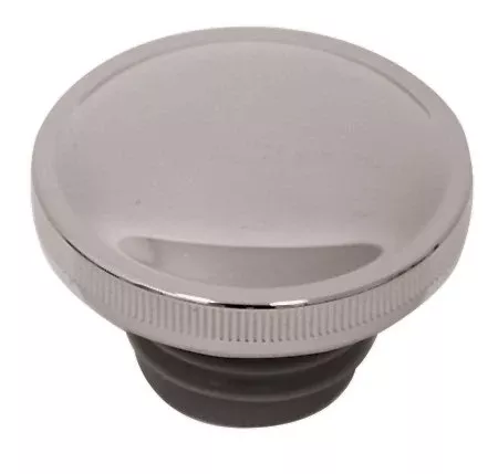 V-Factor Chrome Vented Gas Fuel Cap for Harley 82up Tank Cap Repl 61102-83B