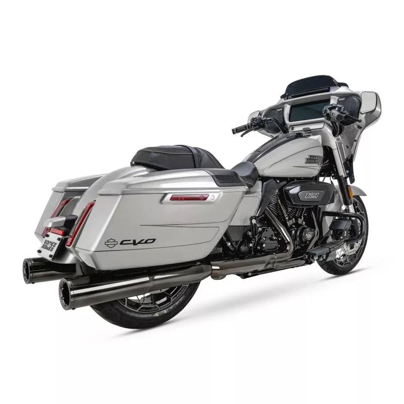 Vance & Hines 17-23 Harley-Davidson CVO/Touring Hi-Output Slip on Exhaust – Dark Chrome