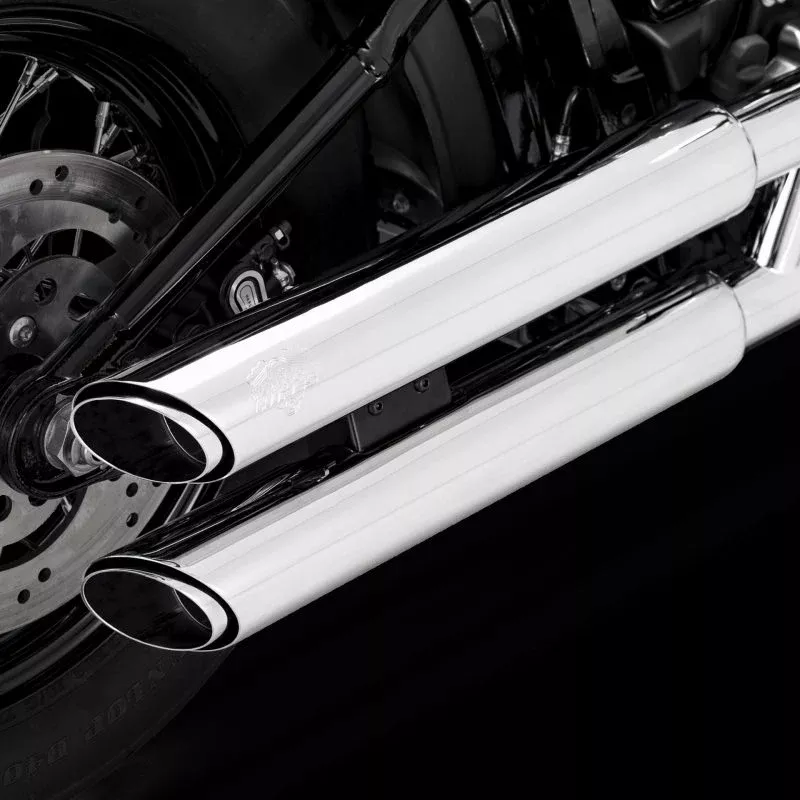 Vance & Hines 18-22 Harley-Davidson Softail Twin Slash S/OS PCX Slip-On Exhaust – Chrome