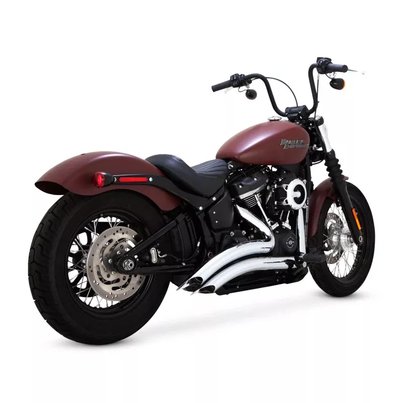 Vance & Hines 18-22 HD Softail / Street Bob 2-2 PCX Big Radius Full System Exhaust – Chrome