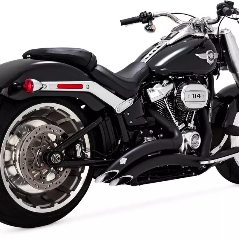 Vance & Hines Radius 2-2 Exhaust for '25-Up Harley Davidson Breakout and Fatboy Models - Matte Black