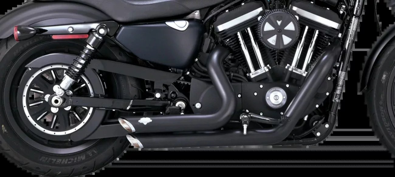 Vance & Hines Shortshots Staggered Exhaust for 2014-2022 Harley Sportster Models