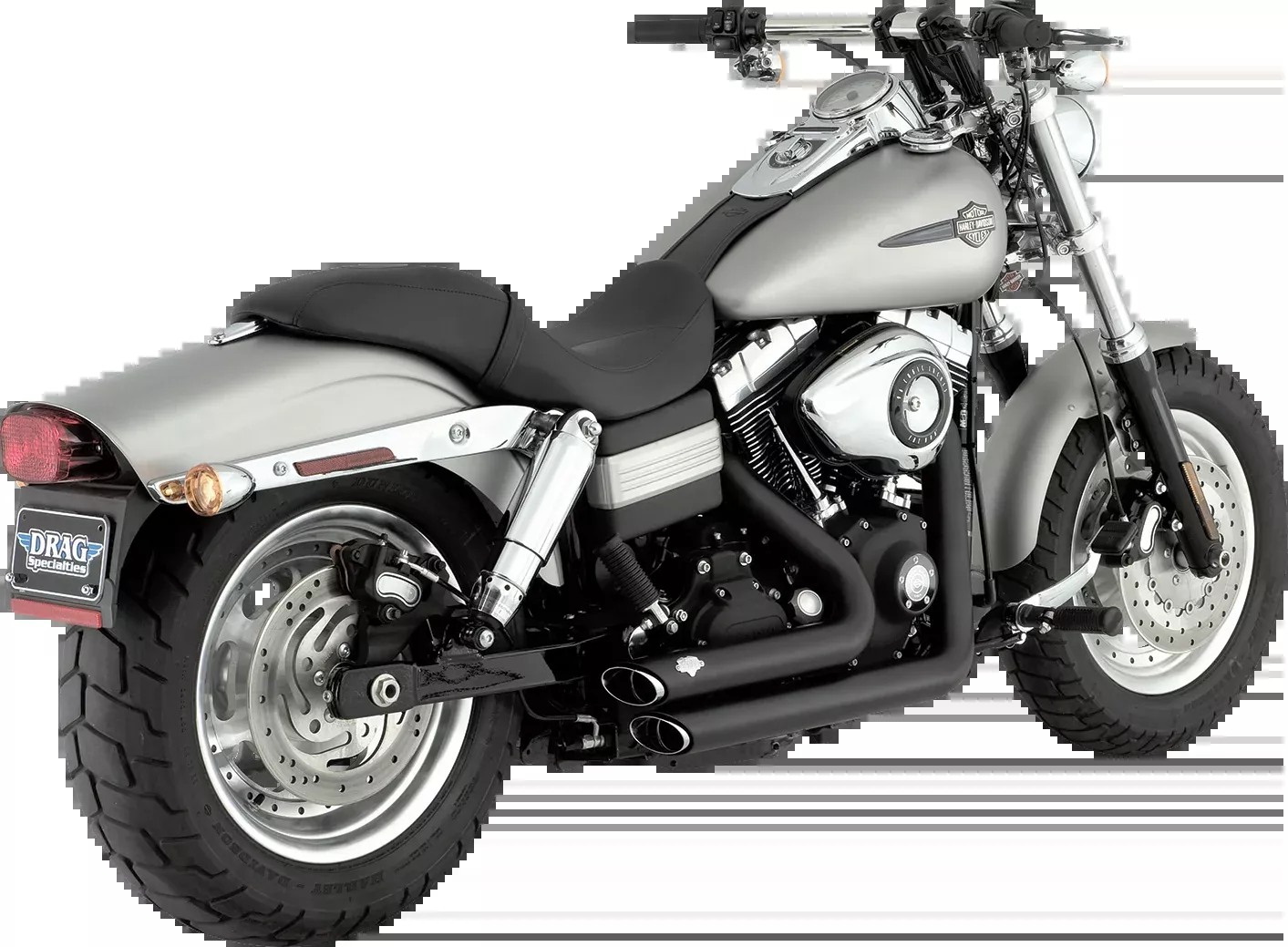 Vance & Hines Shortshots Staggered Exhaust System 2006-2011 Harley Dyna 47317