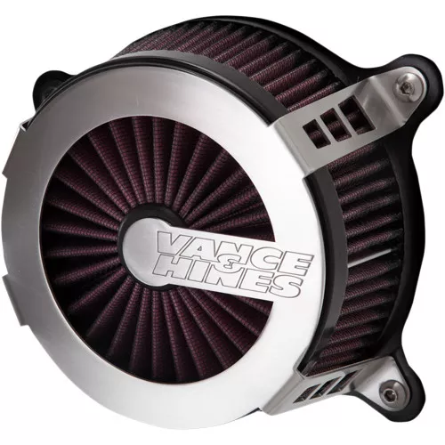 Vance & Hines VO2 Cage Fighter Air Intake Kit For 2008-2017 Harley Twin Cam Electronic Throttle