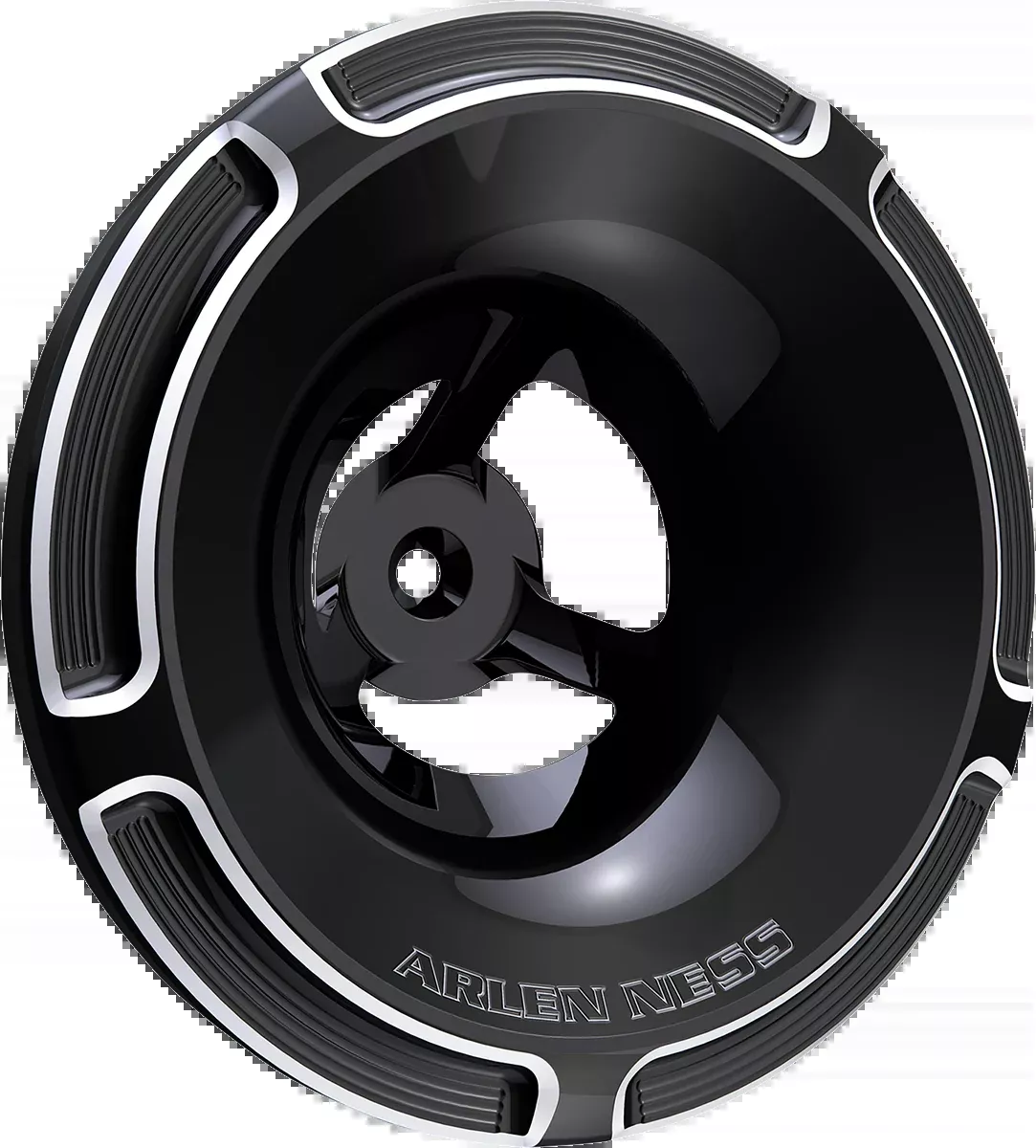 Velocity Air Cleaner Cover - Beveled - Black