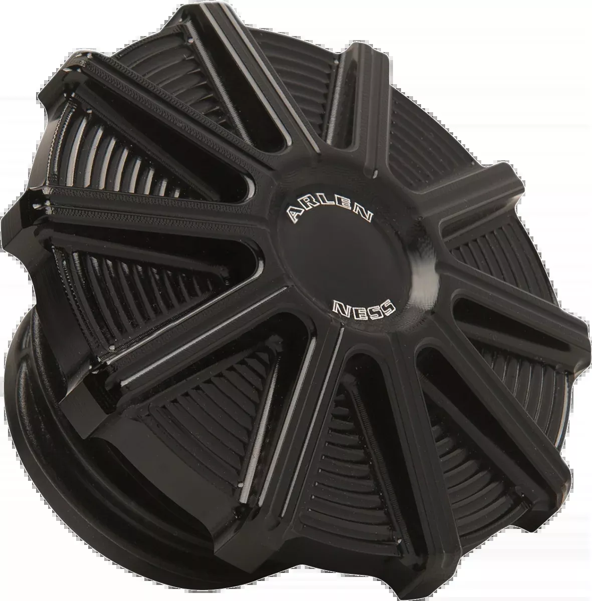 Vented Gas Cap - 10 Gauge - Black