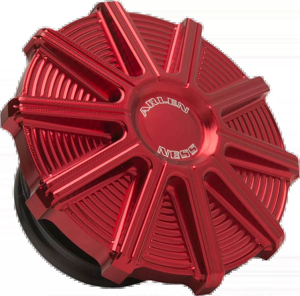 Vented Gas Cap - 10 Gauge - Red