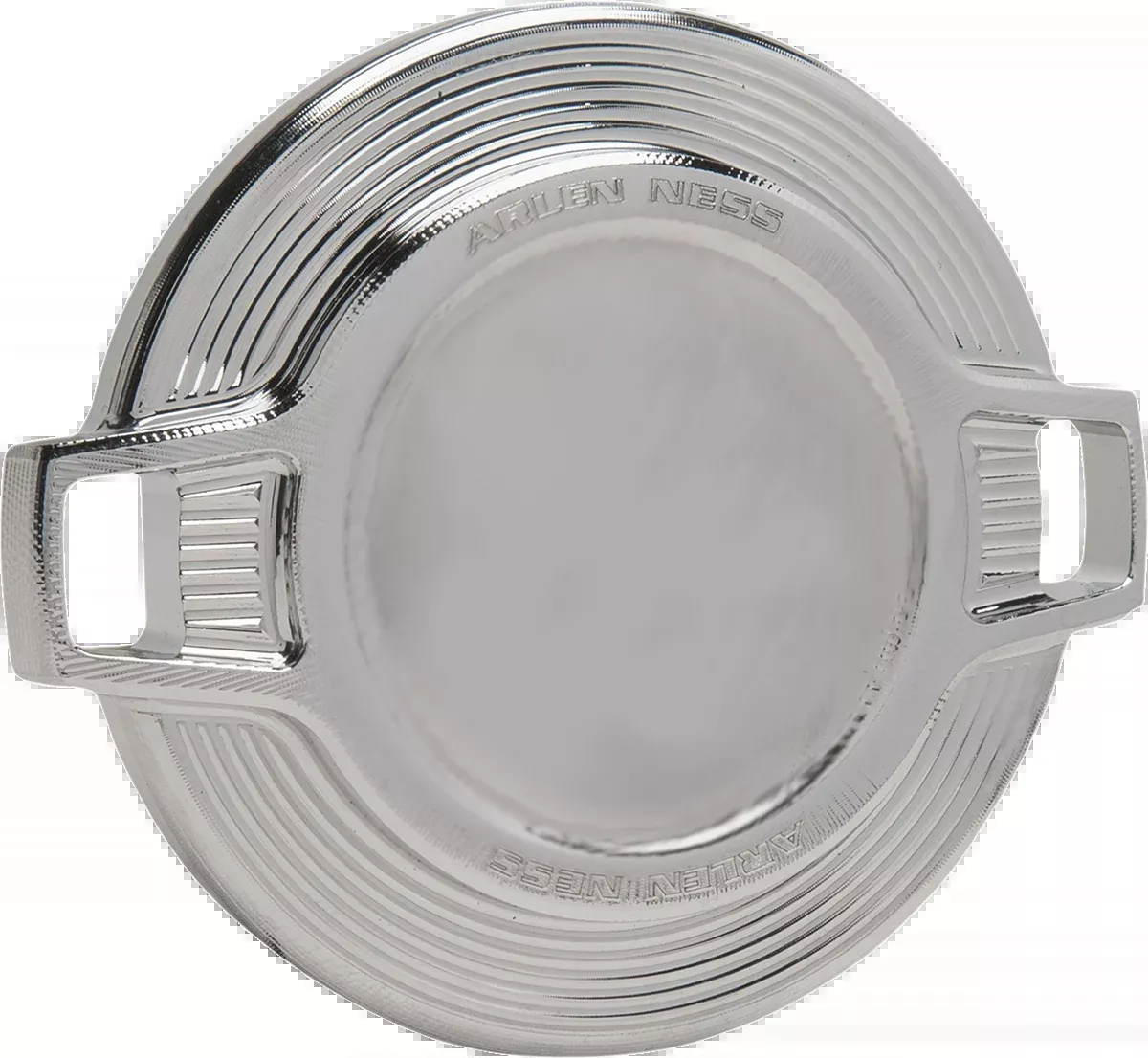 Vented Gas Cap - Bar - Chrome