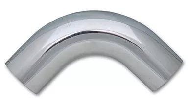 Vibrant 2876 Polished Aluminum 90 Degree Bend, 4"