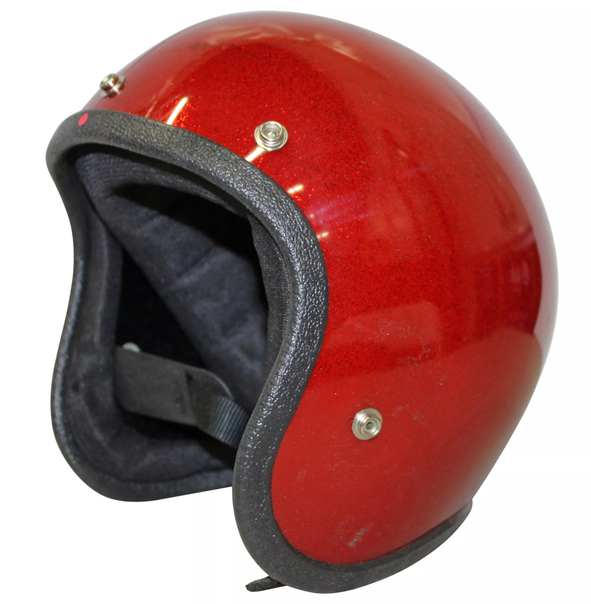 Vintage All Sport Adult Motorcycle Helmet - Metal Flake (Polycarbonate)