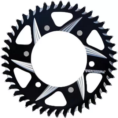Vortex Cat5 Rear Aluminum Sprocket Black 42T - 251ZK-42