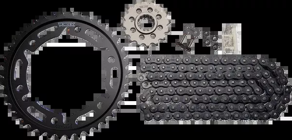 Vortex Chain And Sprocket Kit - WSS - Black - Honda CBR1000 RR