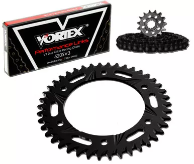 Vortex CK2231 Chain and Sprocket Kit GFRA HON CBR600F4 01-06 (1D,ALU)