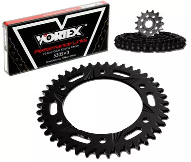 Vortex CK6248 Chain and Sprocket Kit SSA YAM YZF-R1 04-05 (STK,ALU)