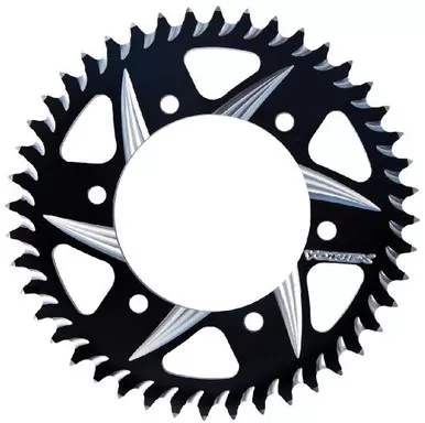 Vortex Sprocket Rear Alum 46 T Blk Hardcoat - 452AZK-46