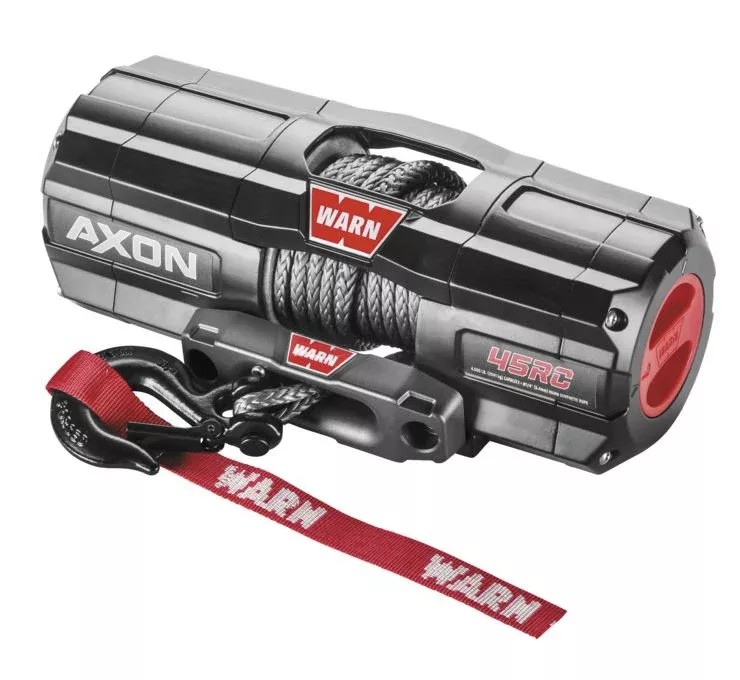 Warn AXON 45-RC Winch with Synthetic Rope