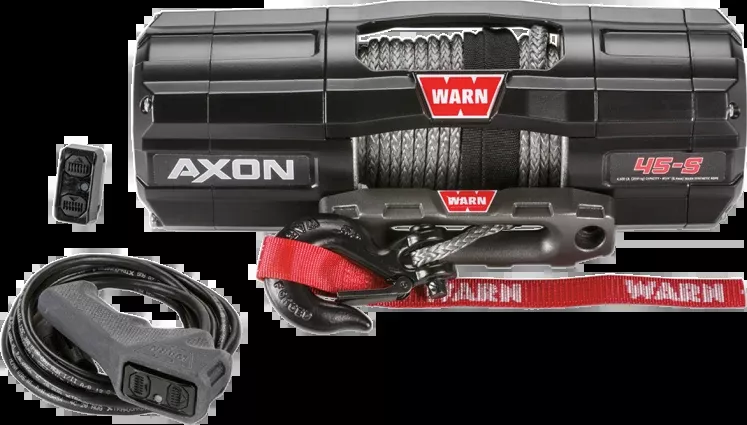 Warn Axon 45-S Winch with Synthetic Rope