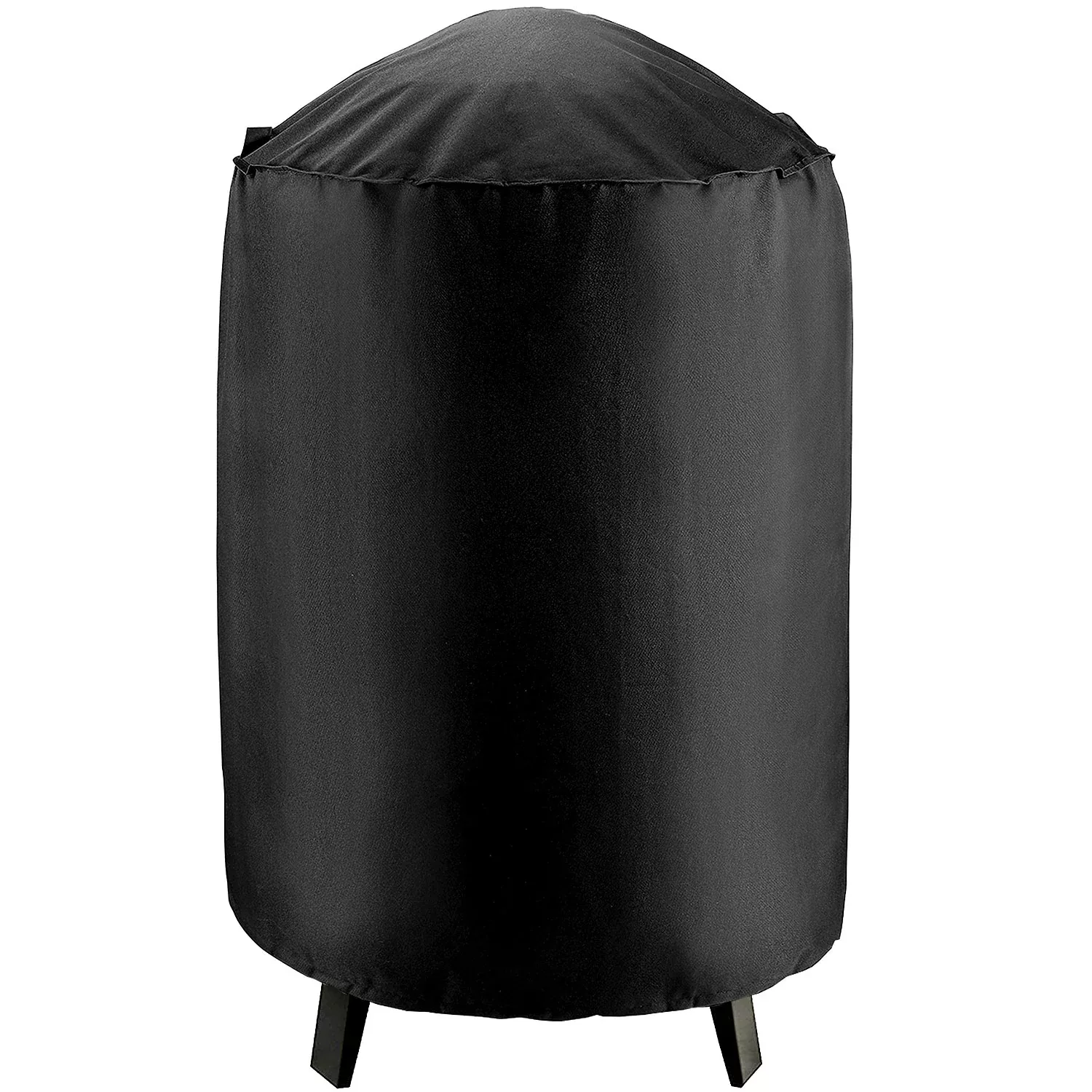 Waterproof Round Electric Smoker Grill Cover – 19″Diameter x 39″H – Black