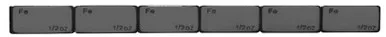 West Coast Accessories 198-373NSB Wheel Balance Weight Stick On Black 48 Strips