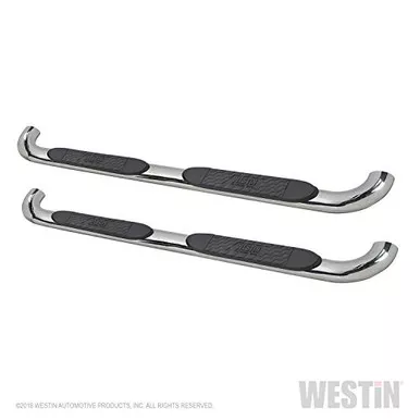 Westin 21-4080 Platinum 4 Oval Nerf Step Bars Fits 19-23 1500