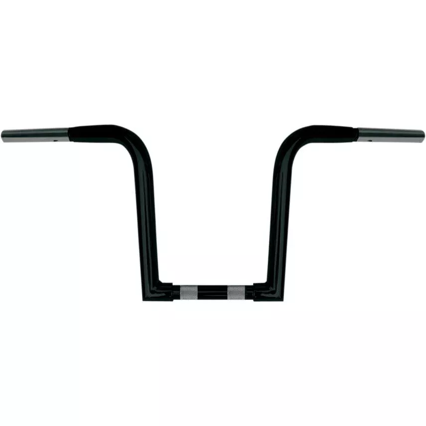 Wild 1 One Chubby Blackout 10" Outlaw'Z Ape Hanger Handlebars for Harley Models