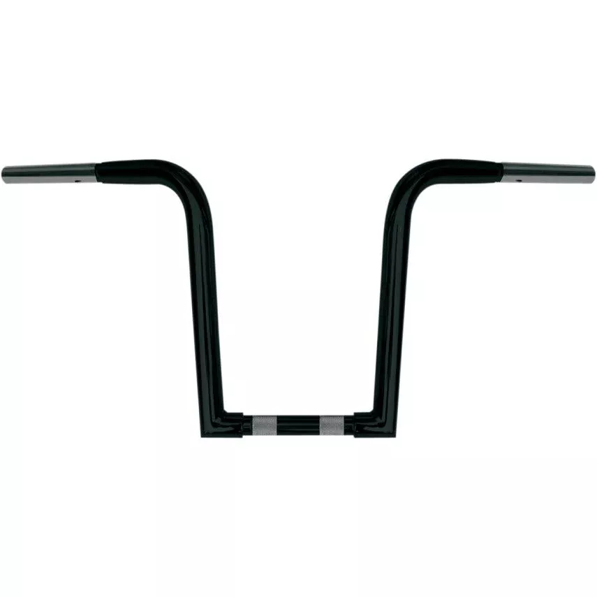 Wild 1 One Chubby Blackout 12" Outlaw'Z Ape Hanger Handlebars for Harley Models