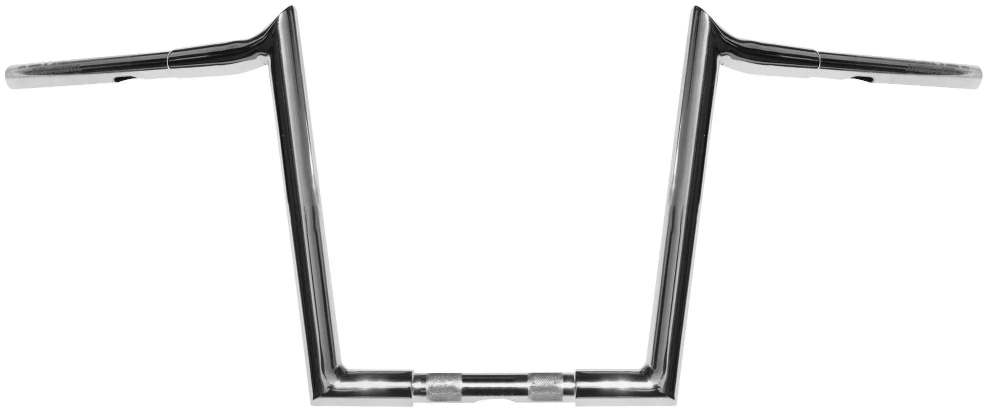 Wild 1 One Chubby Chrome 12″ Ape Hanger Handlebars Harley FLTR FLHR Dyna