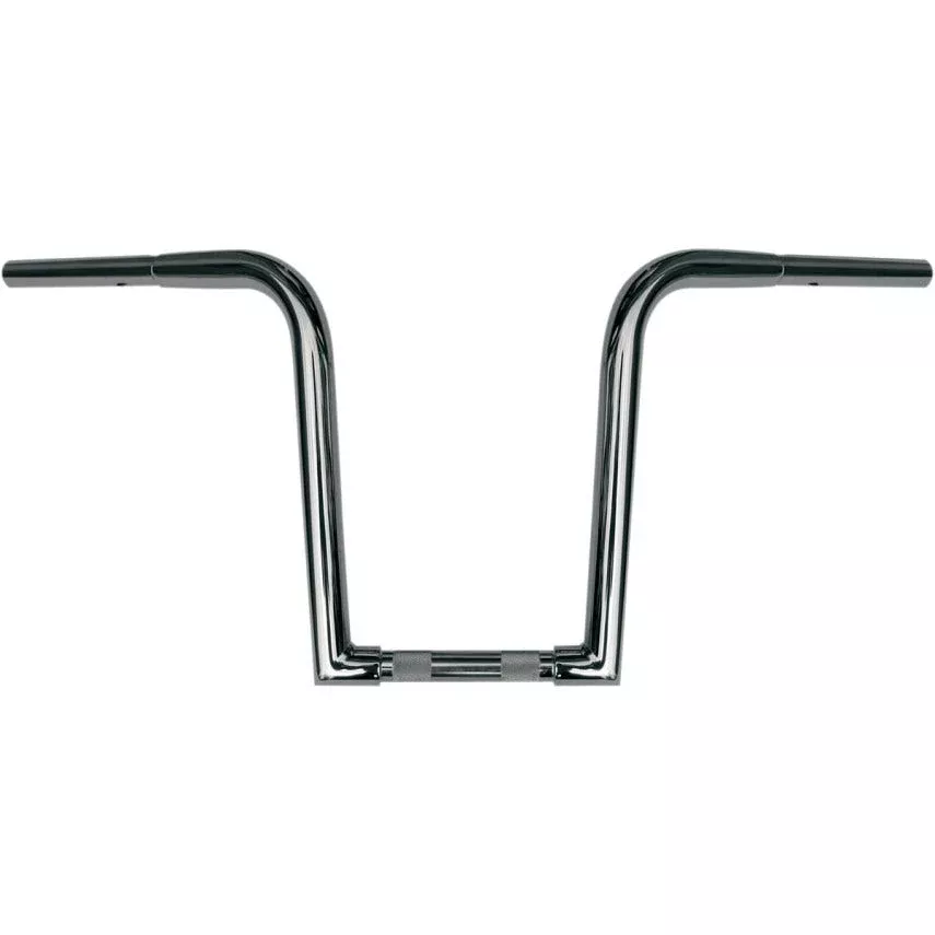Wild 1 One Chubby Chrome 12" Outlaw'Z Ape Hanger Handlebars for Harley
