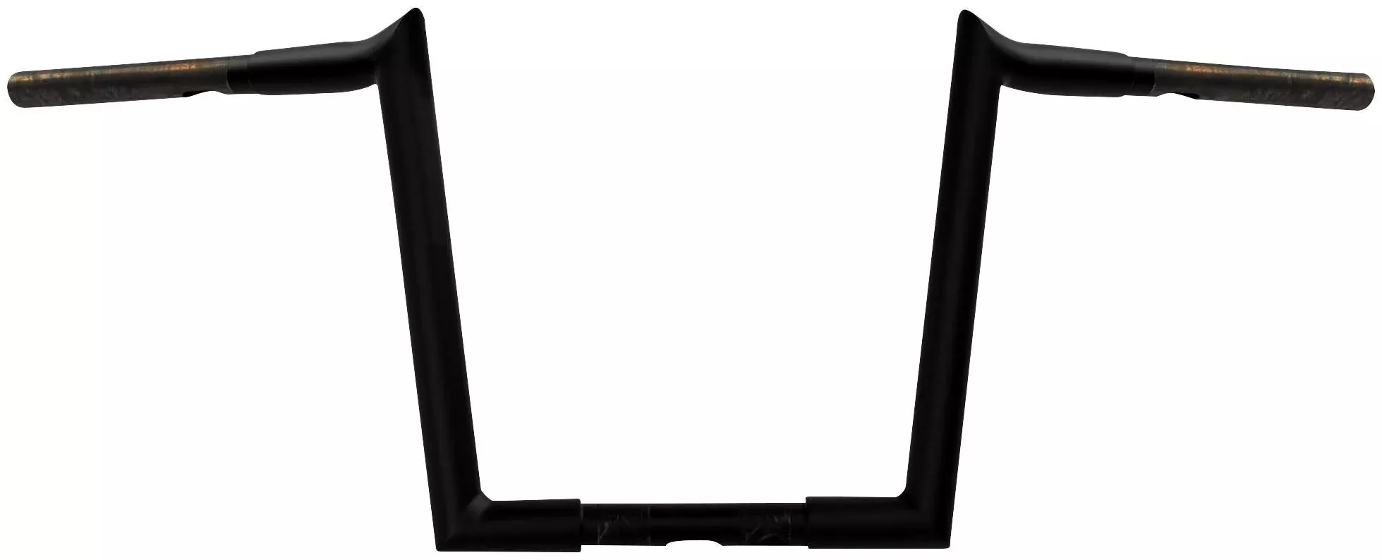 Wild 1 One Chubby Satin Black 12" Ape Hanger Handlebars Harley FLTR FLHR Dyna