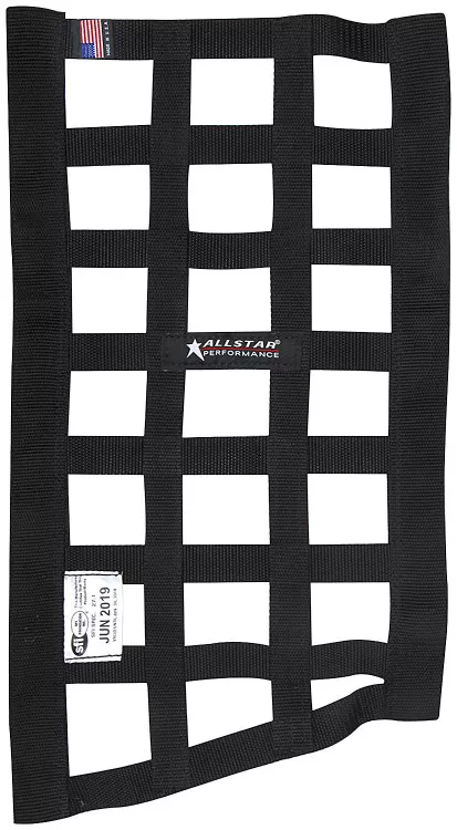 Window Net Border Style Funny Car Black SFI ALL10291