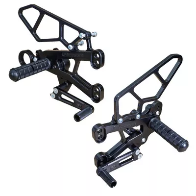 Woodcraft BMW S1000RR 09-14 / HP4 13-14 Rearsets Complete Kit
