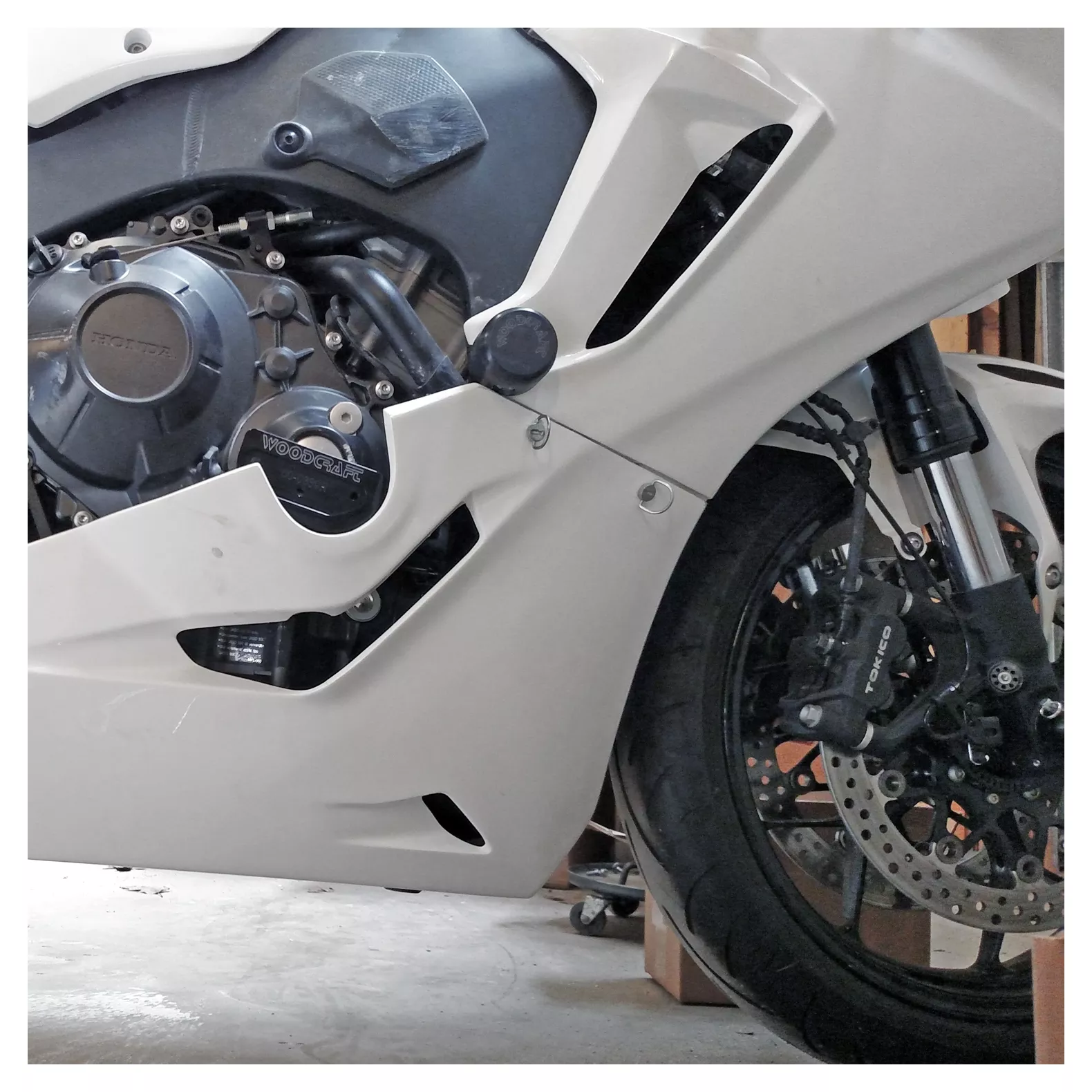 Woodcraft Frame Slider Kit Honda CBR1000RR 2017-2026