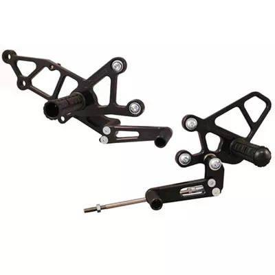 Woodcraft Kawasaki Ninja 250R 08-12 Rearsets Complete Adjustable Kit
