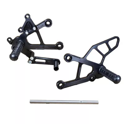 Woodcraft Kawasaki ZX-6R 09-12 Rearsets Basic Kit