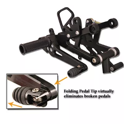 Woodcraft Rearsets Folding Toe Piece