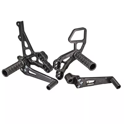 Woodcraft Suzuki GSX-R1000 09-16 Rearsets Complete Kit