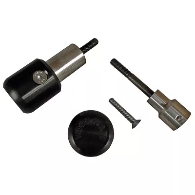 Woodcraft Triumph Daytona 675 13-17 Frame Sliders Underbody Style