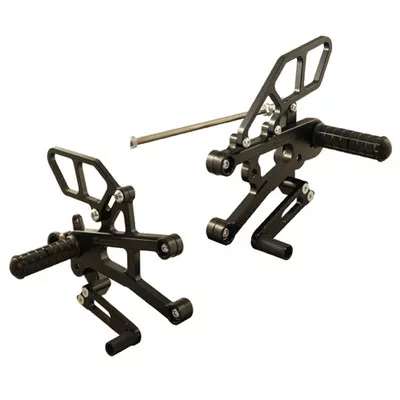 Woodcraft Triumph Daytona 675/R 13-17 Rearsets Complete Kit w/o QS