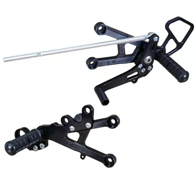 Woodcraft Yamaha YZF-R6 06-16 Rearsets Basic Kit Standard Shift