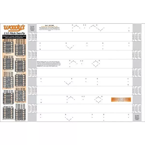 Woody’s 252T Template