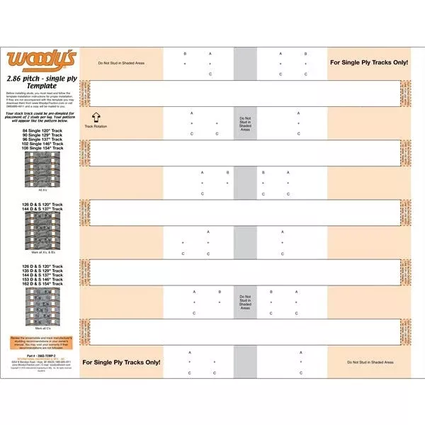 Woody’s 286S Template